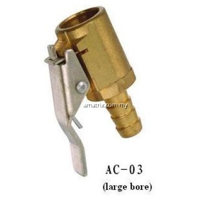  European style clip-on air chuck